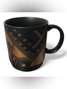 Andrea Palladio Black Bronze 16th Century Italian Architect Coffee Tea Mug